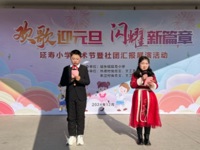 欢歌迎元旦 闪耀新篇章  ——延寿小学举办艺术节暨社团汇报展演活动